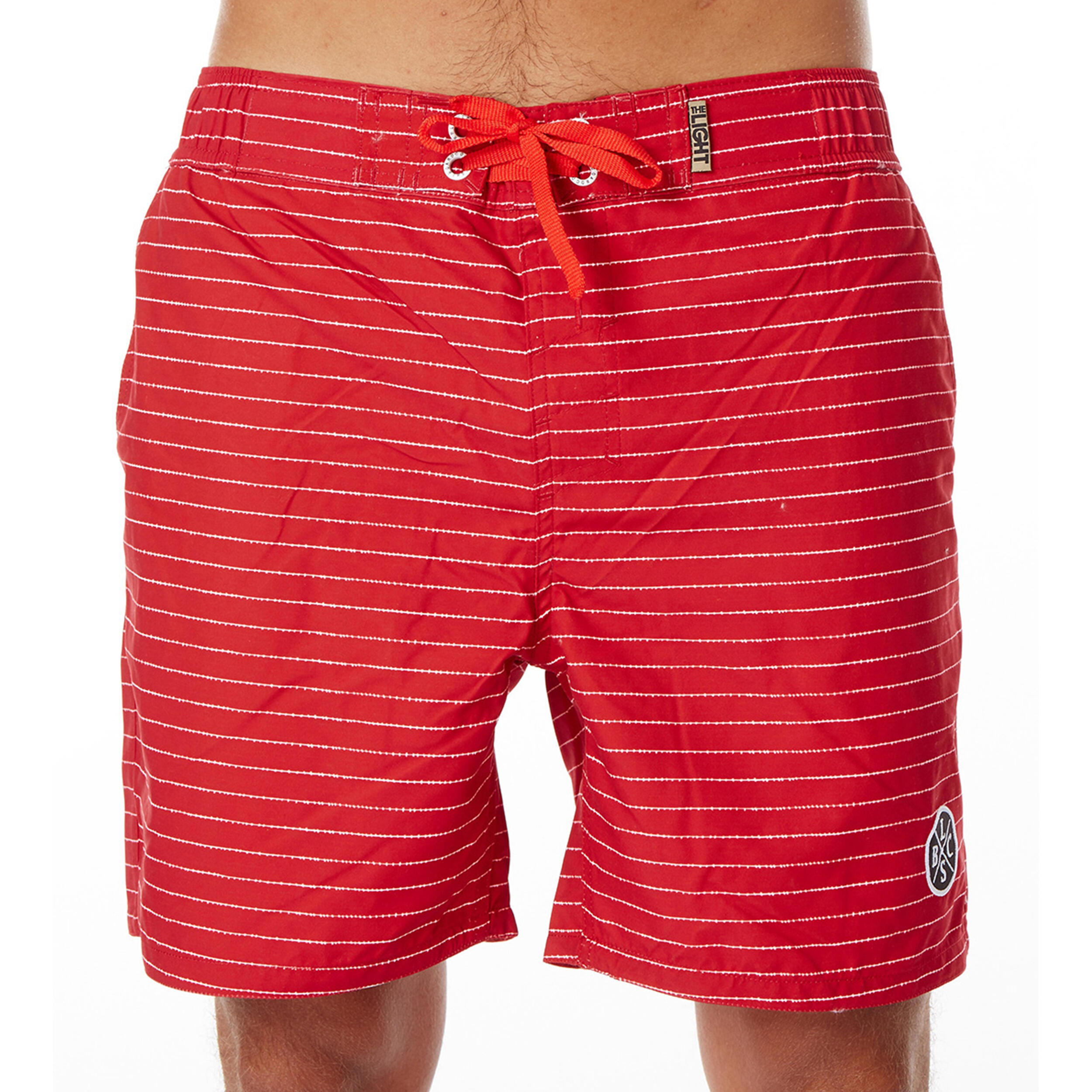 Boardshort NEEDLE RED - SCHNELLTROCKNEND 5/5