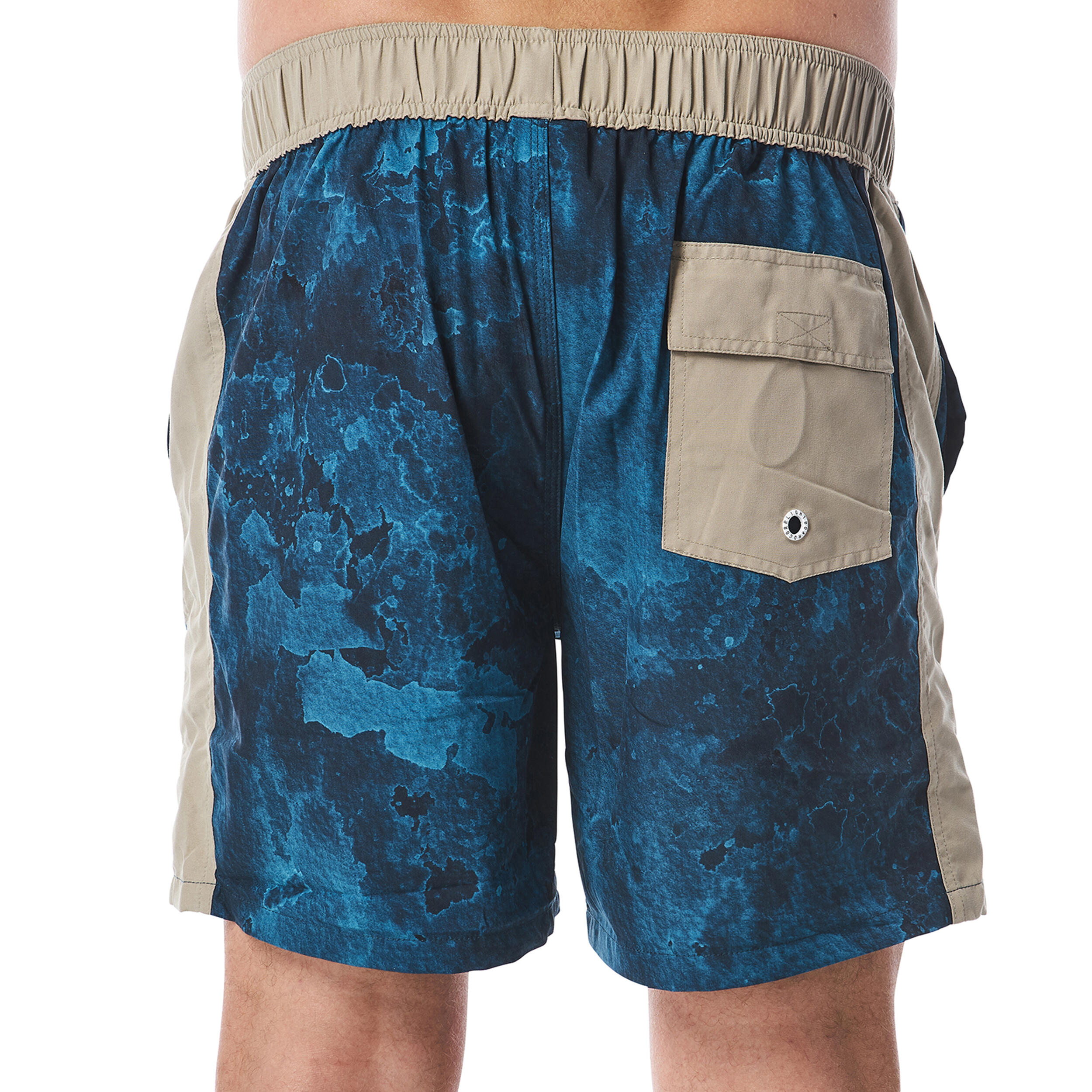 Boardshort WATERWORLD - POLYESTER STRETCH - SCHNELLTROCKNEND 3/4