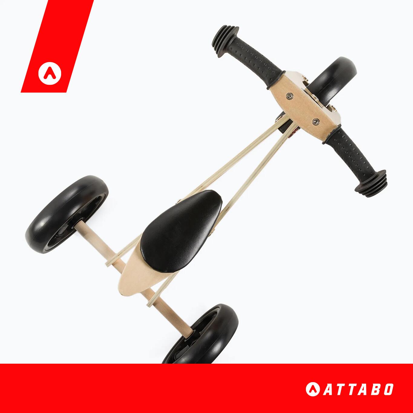 Bicicleta de equilibrio ATTABO Ride 2 en 1 7" 6/7