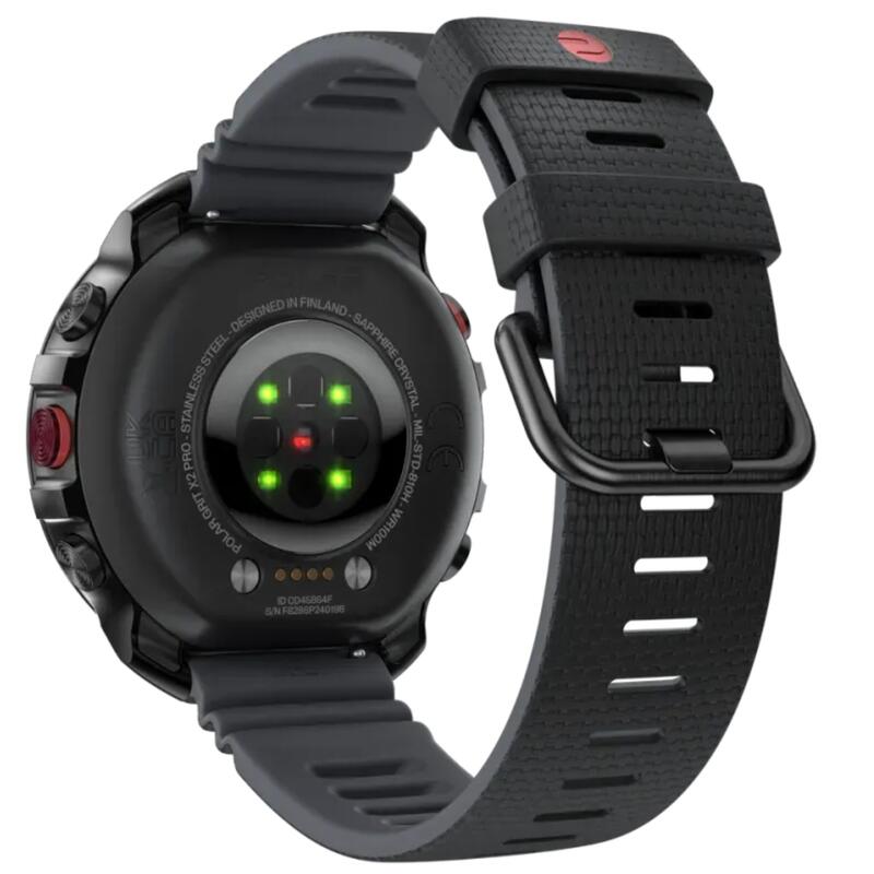 Polar Grit X2 Pro Night Black - Outdoor en multisport horloge