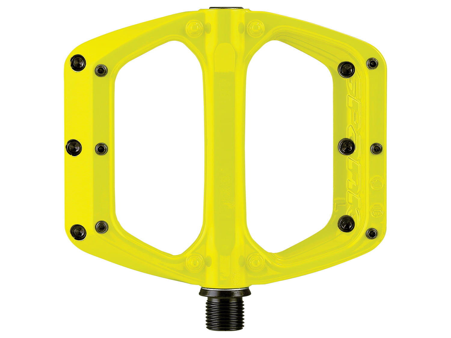 SPANK Spoon DC platte pedalen - Geel