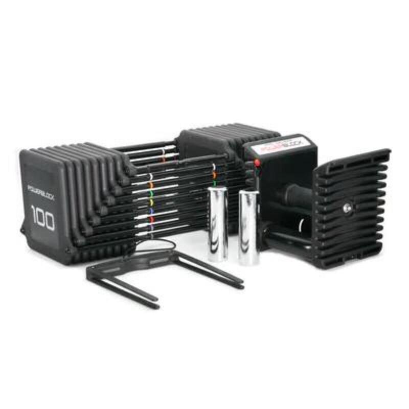 PowerBlock Pro 100 EXP (Fase 1: 1 tot 18 KG) - Verstelbare dumbbells set