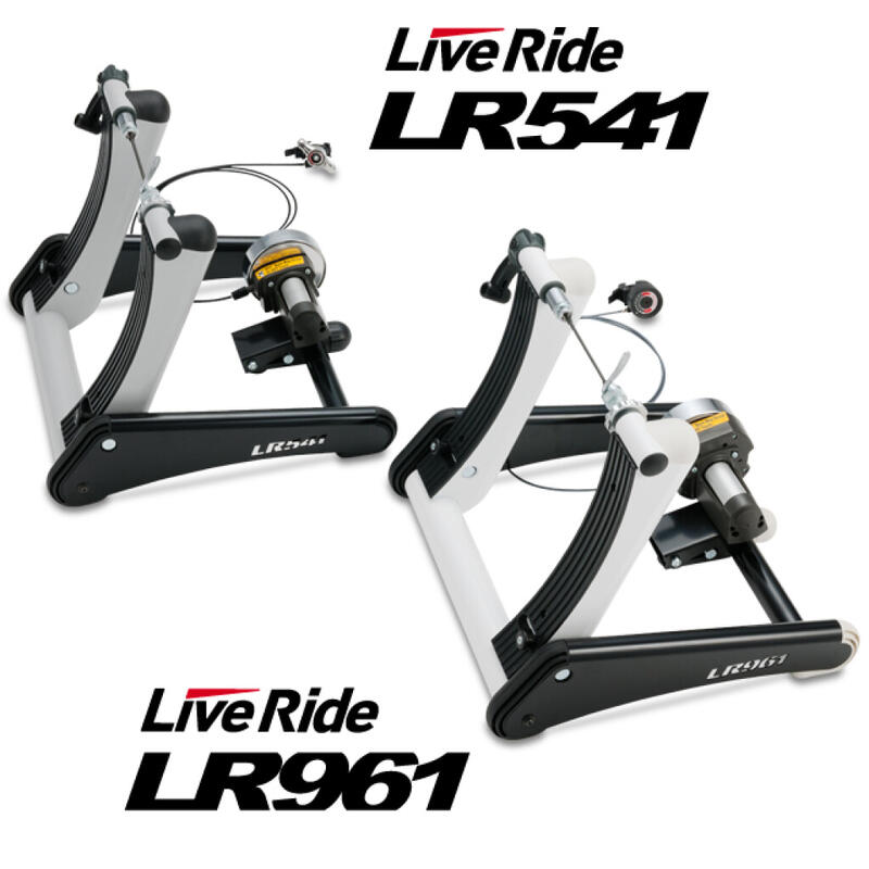Treinador de bicicleta Minoura LR541 LiveRide com interrutor de guiador QR