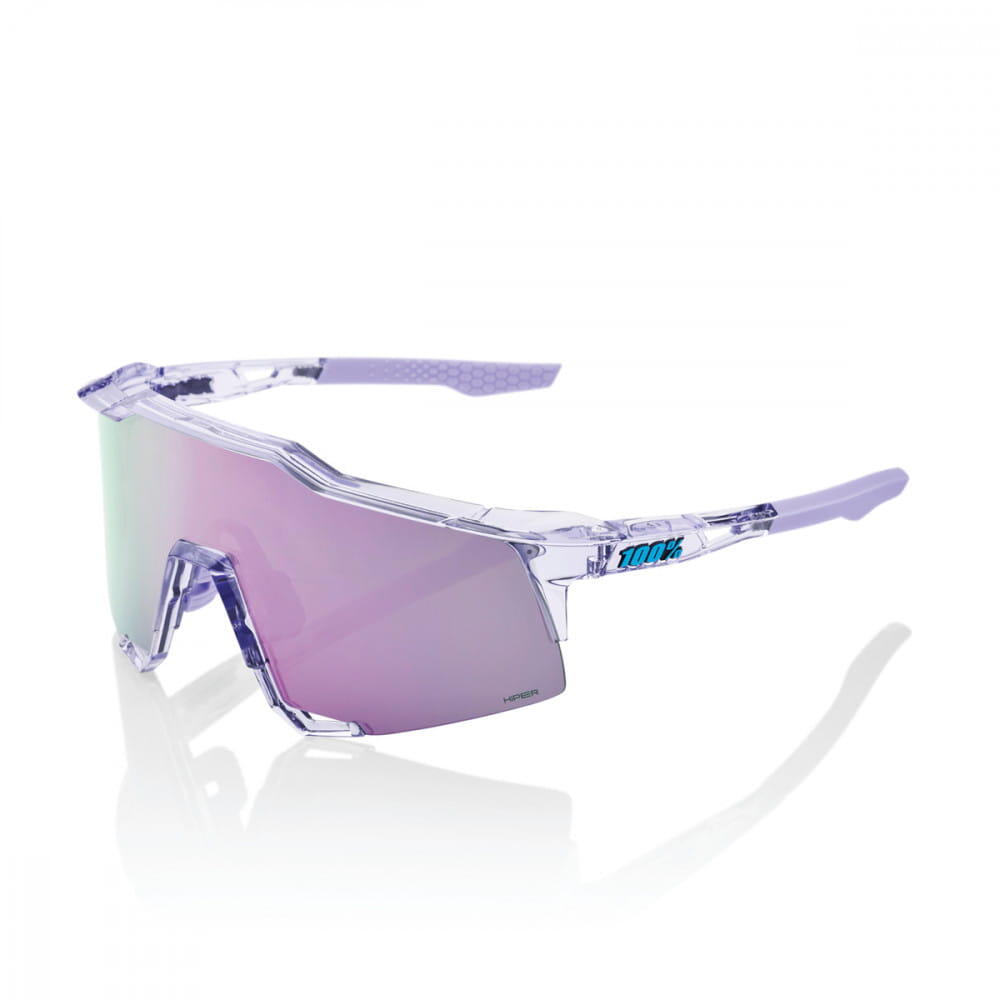 100% - Speedcraft - Lentilles Hiper Mirror - Polished Translucent Lavender - Lunettes De Soleil - Violet - Taille Unique - Decathlon