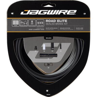 Remkabelset road elite verzegeld - stealth zwart