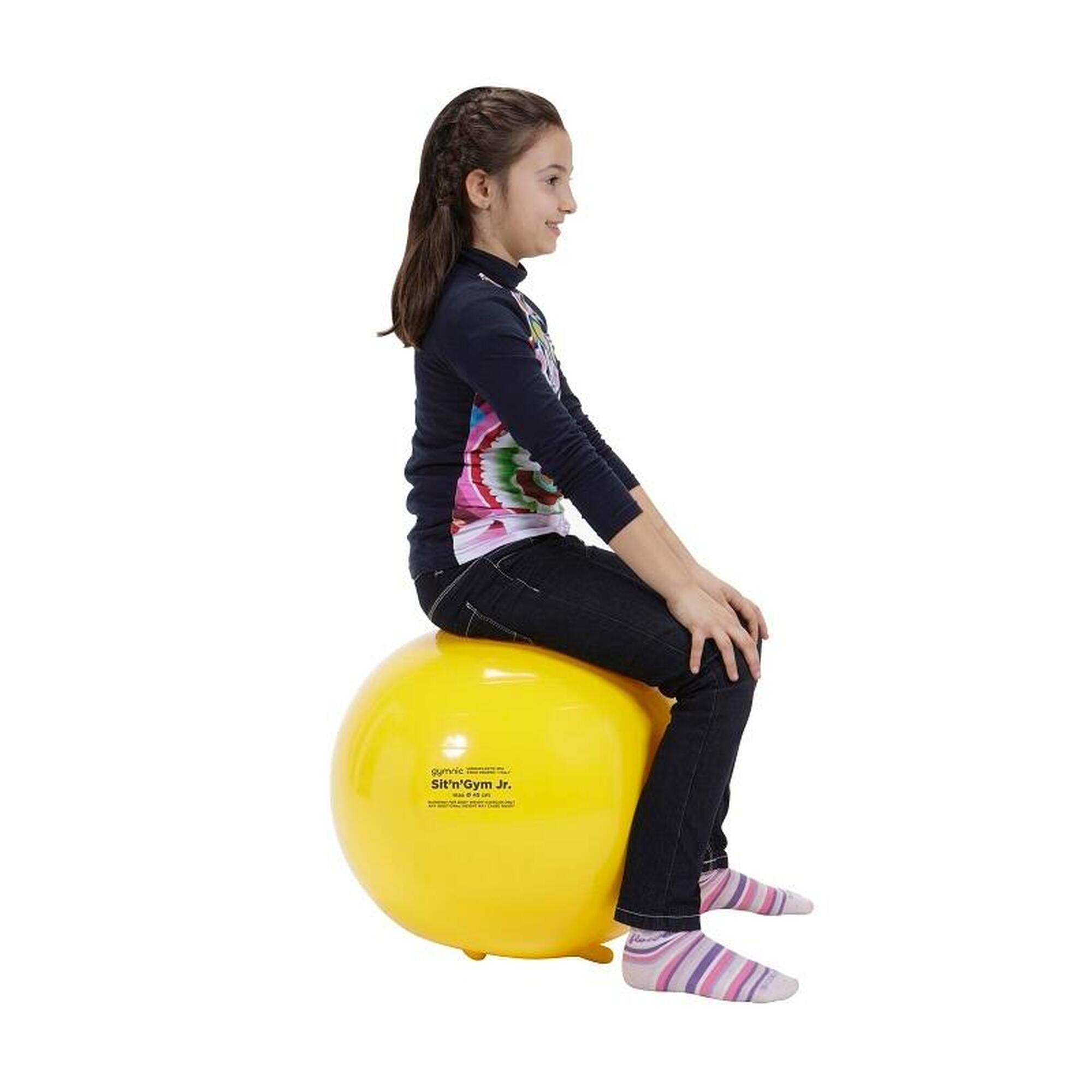 Gymnic Fitnessball Sit n Gym, ø 45 cm, Gelb