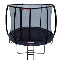 Avyna Pro-Line construction trampoline rond (Ø305 cm) avec filet - gris