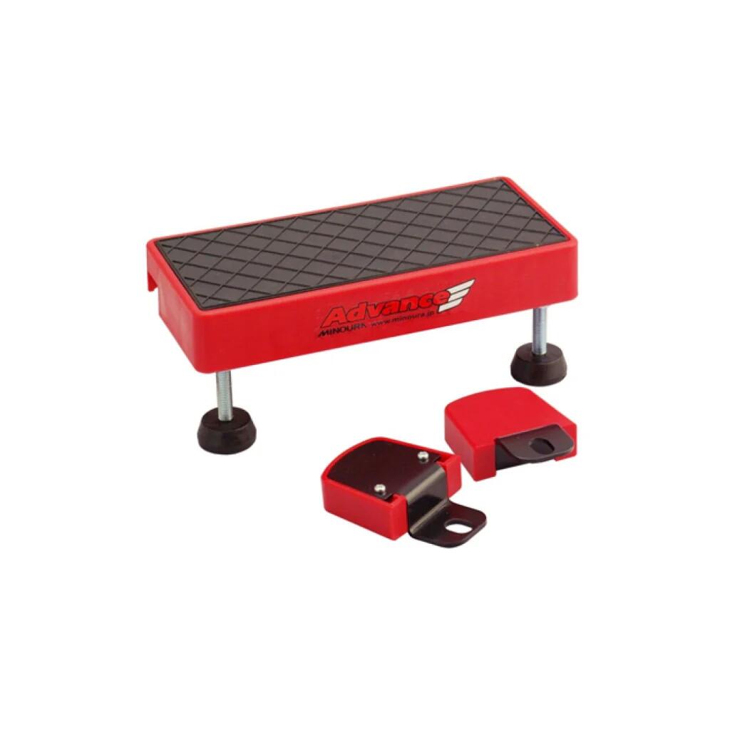 Panca a rulli Minoura MoZ per moto stradali e sportive - con gradino 4/7