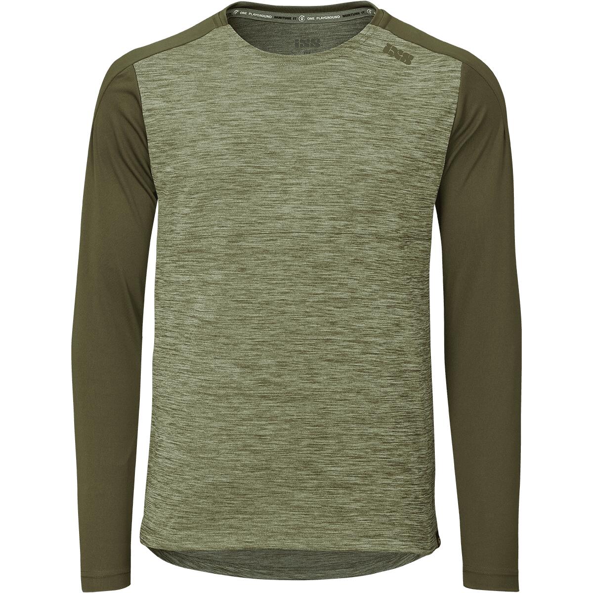 Flow X Maillot à manches longues - Olive-Dark Olive 2/7