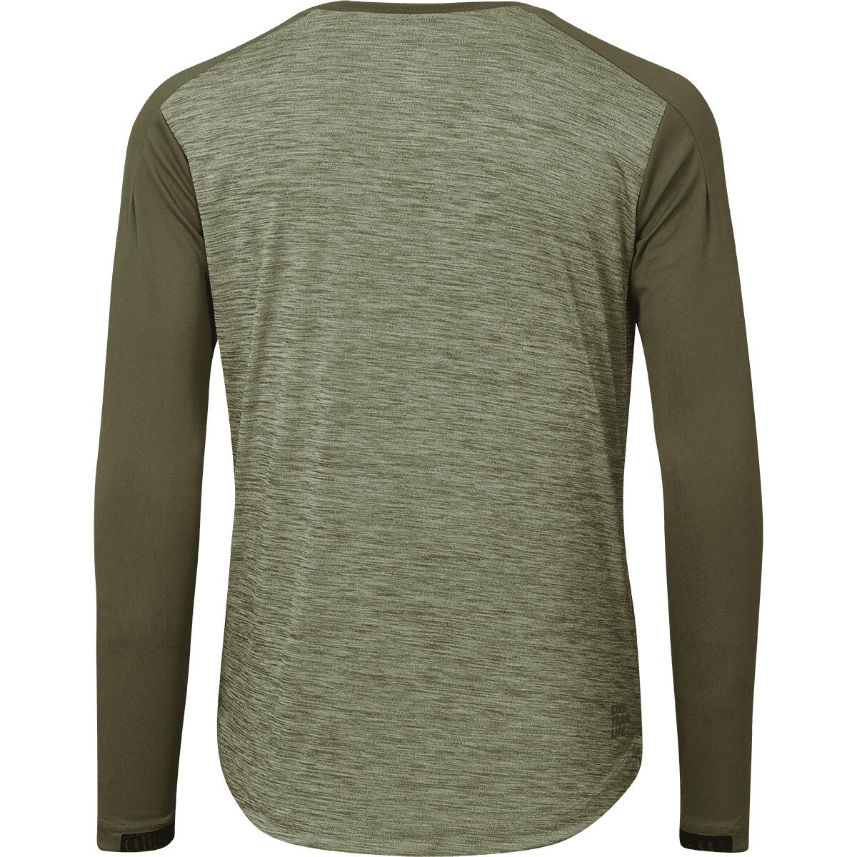 Flow X Maillot à manches longues - Olive-Dark Olive 4/7