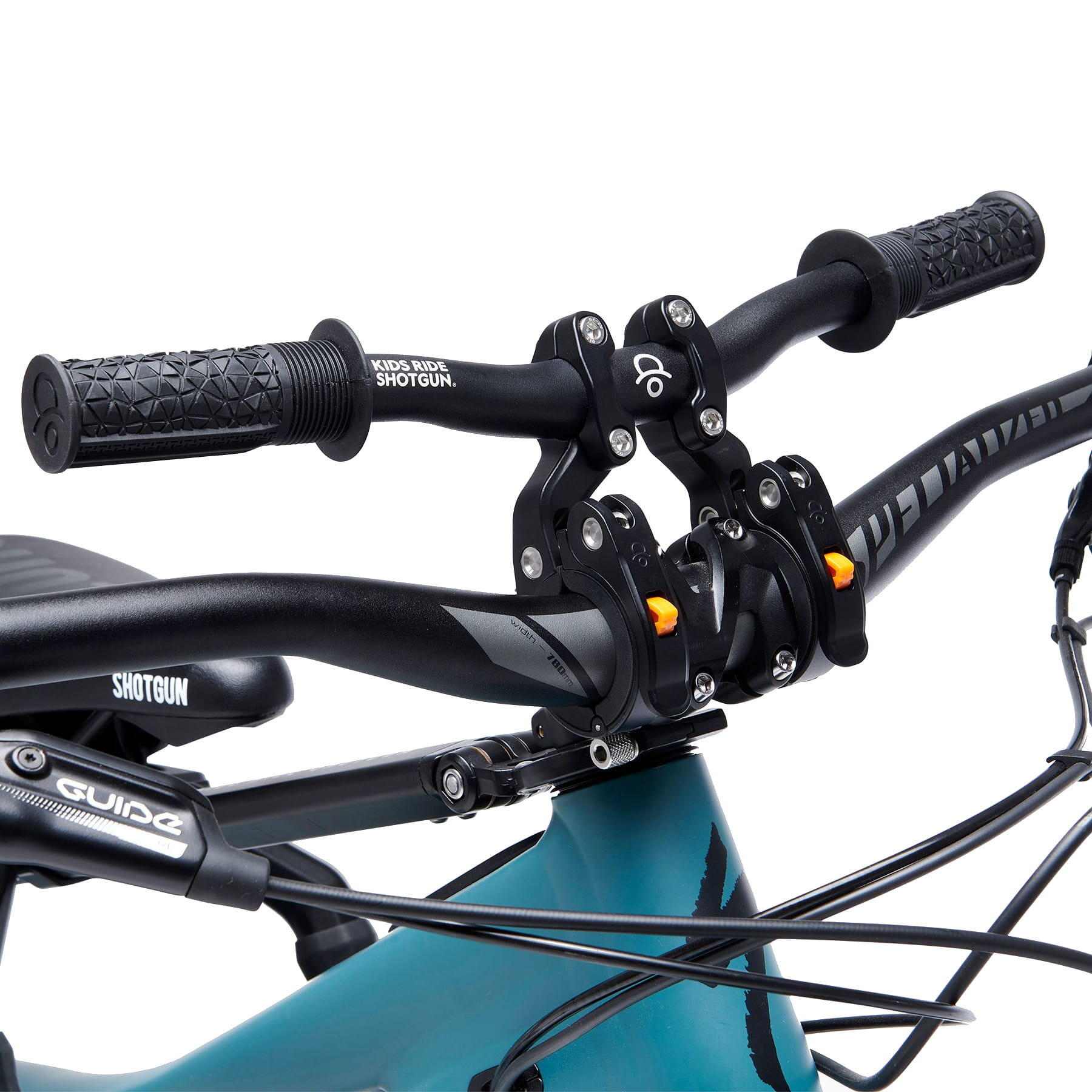 Pro MTB Voorste Kinderzitje - Stuur Combo - zwart 7/7