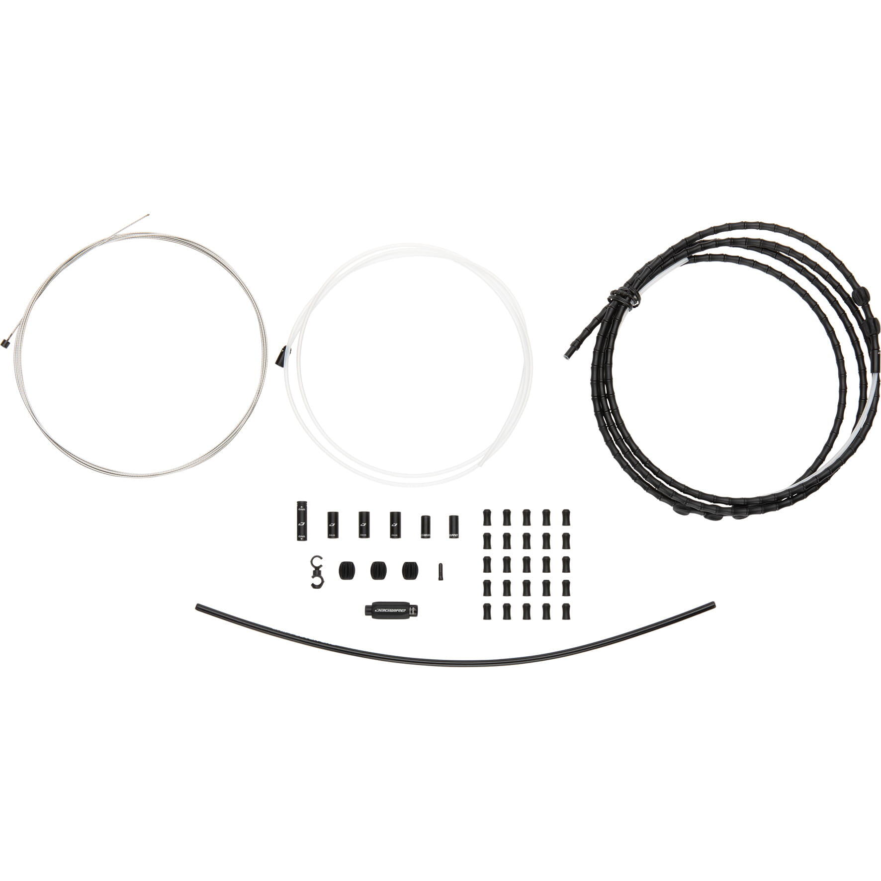 Jagwire 1x Elite Link Shift Gear Cable Kit Black Shimano SRAM Ultra Slick 2/7
