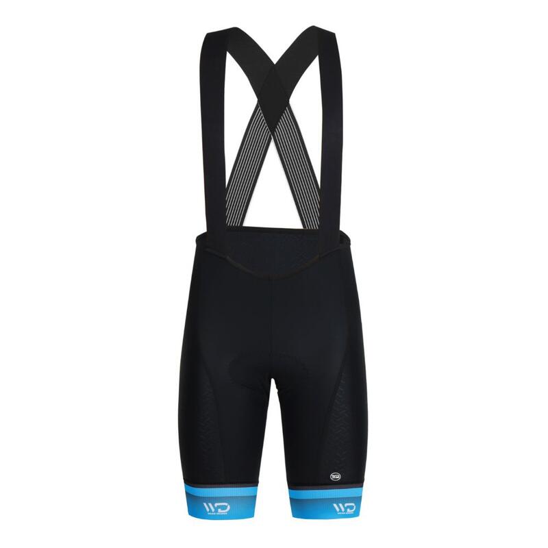 Culotte ciclismo FINISHER Hombre Negro/Azul