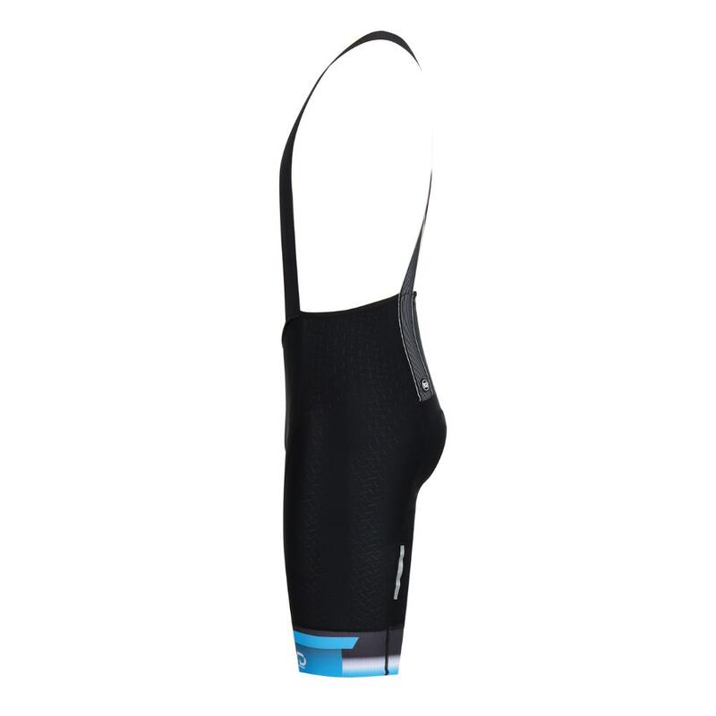 Culotte ciclismo FINISHER Hombre Negro/Azul