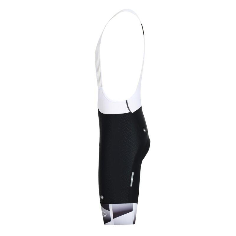 Culotte ciclismo hombre CUBIC Negro/blanco