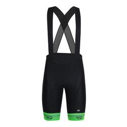 Cuissard vélo homme FINISHER Noir/vert