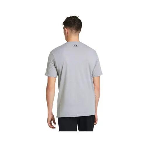 Tricou Drumeții În Natură Under Armour 1382911 432 Logo Bărbați 4/5