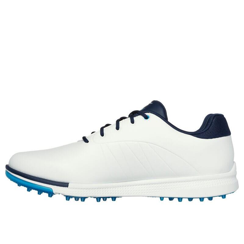 Skechers Go Golf Tempo GF Heren Golfschoenen Wit Blauw