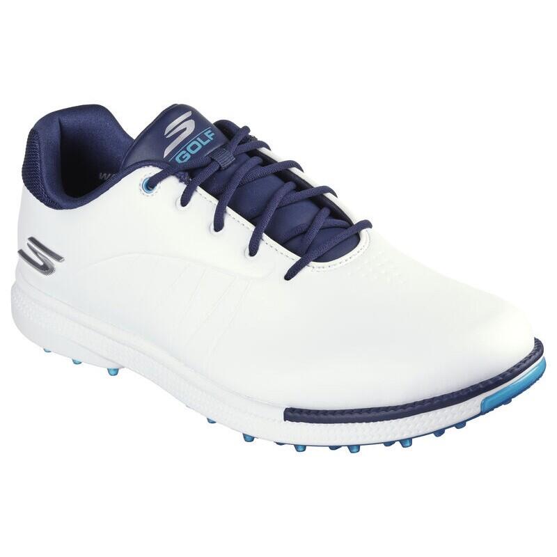 Skechers Go Golf Tempo GF Heren Golfschoenen Wit Blauw