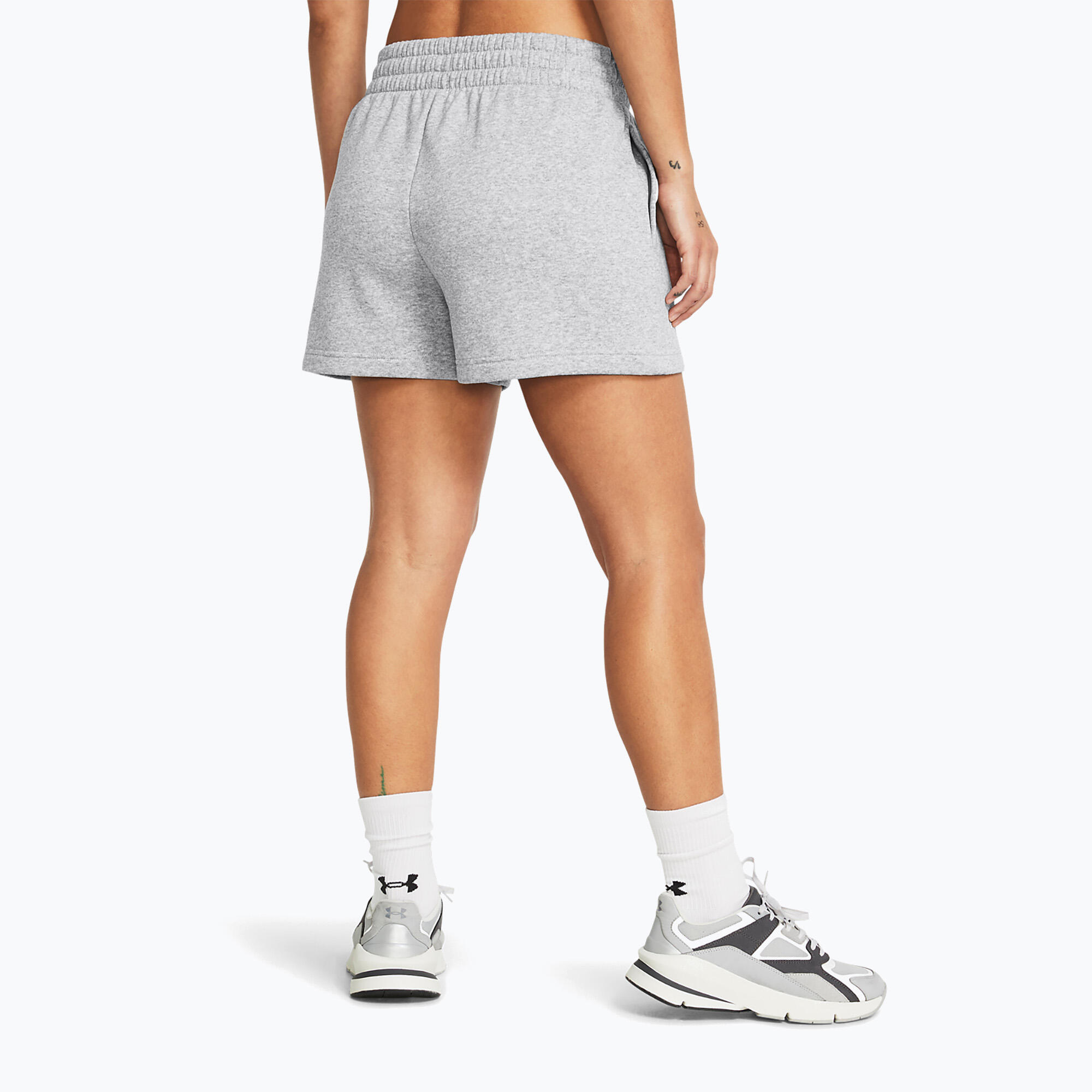 Spodenki treningowe damskie Under Armour Rival Fleece 3/5