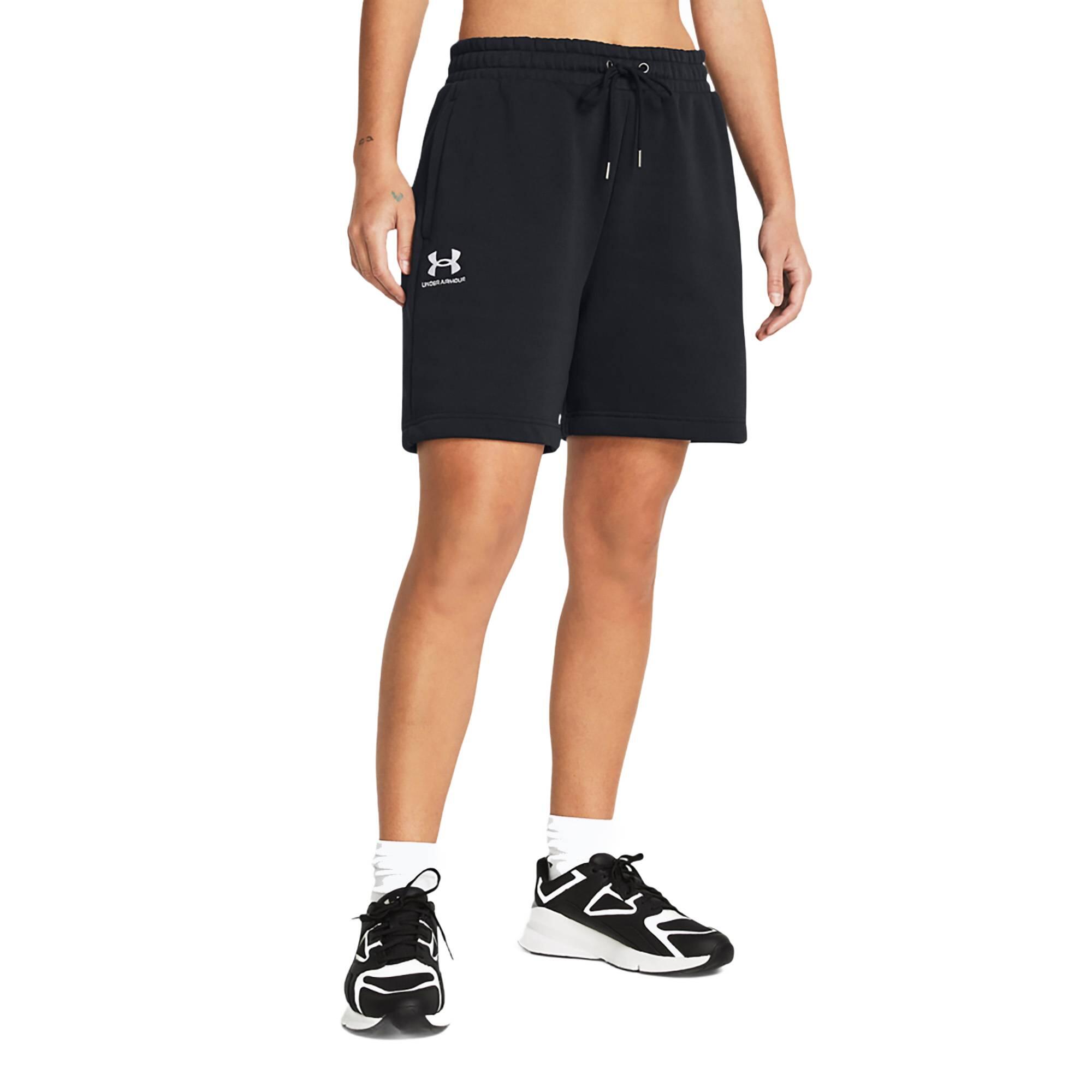 Pantaloncini Under Armour Essl Flc Relax BF da donna