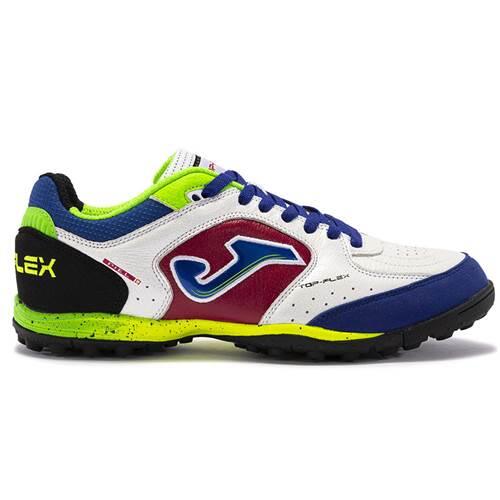 Scarpe da calcio Uomo Joma Top Flex 24 Turf Bianco