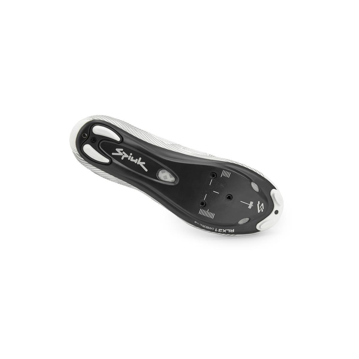 Zapatillas de ciclismo de carretera carbono unisex Profit Dual Spiuk blanco 2/5