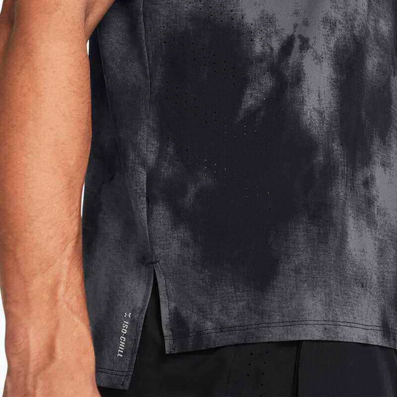 Under Armour Laser Wash hardloop-T-shirt voor heren