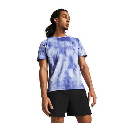 Under armour laser wash hardloop-t-shirt voor heren
