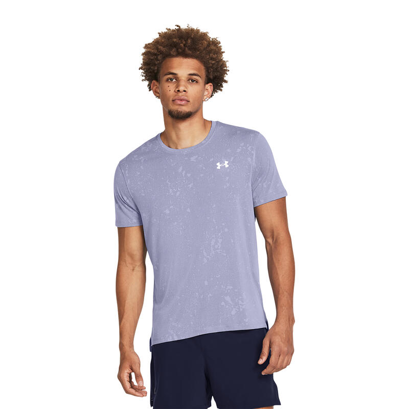 Under Armour Streaker Splatter hardloop-T-shirt voor heren