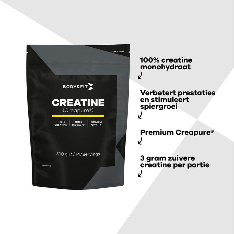 Creatine - CreaPure - 500 gramm (147 servings)