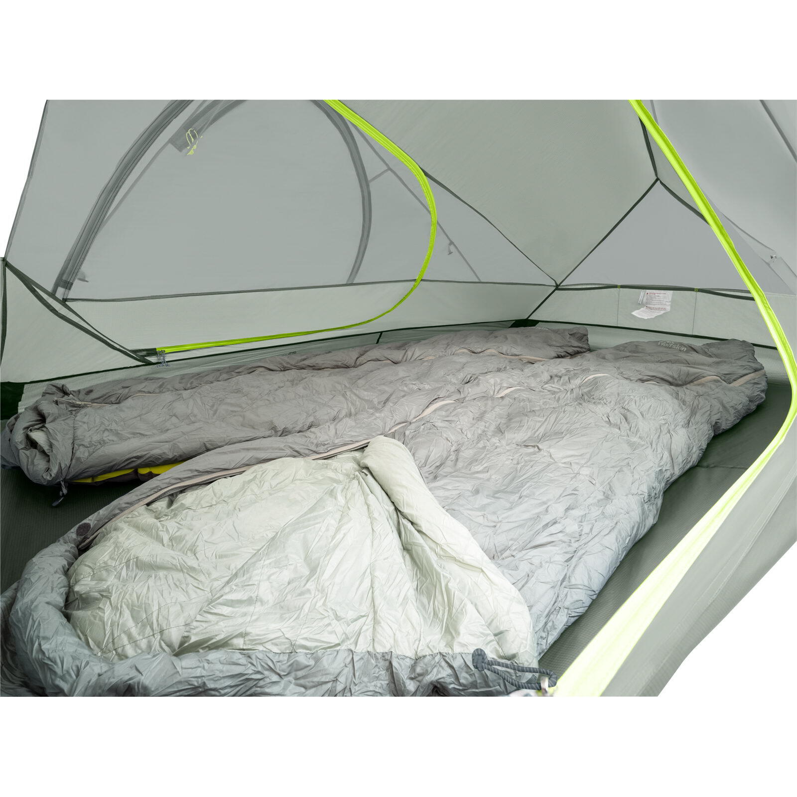 3-Personen-Zelt Stratos Lite III hedge green 3/4