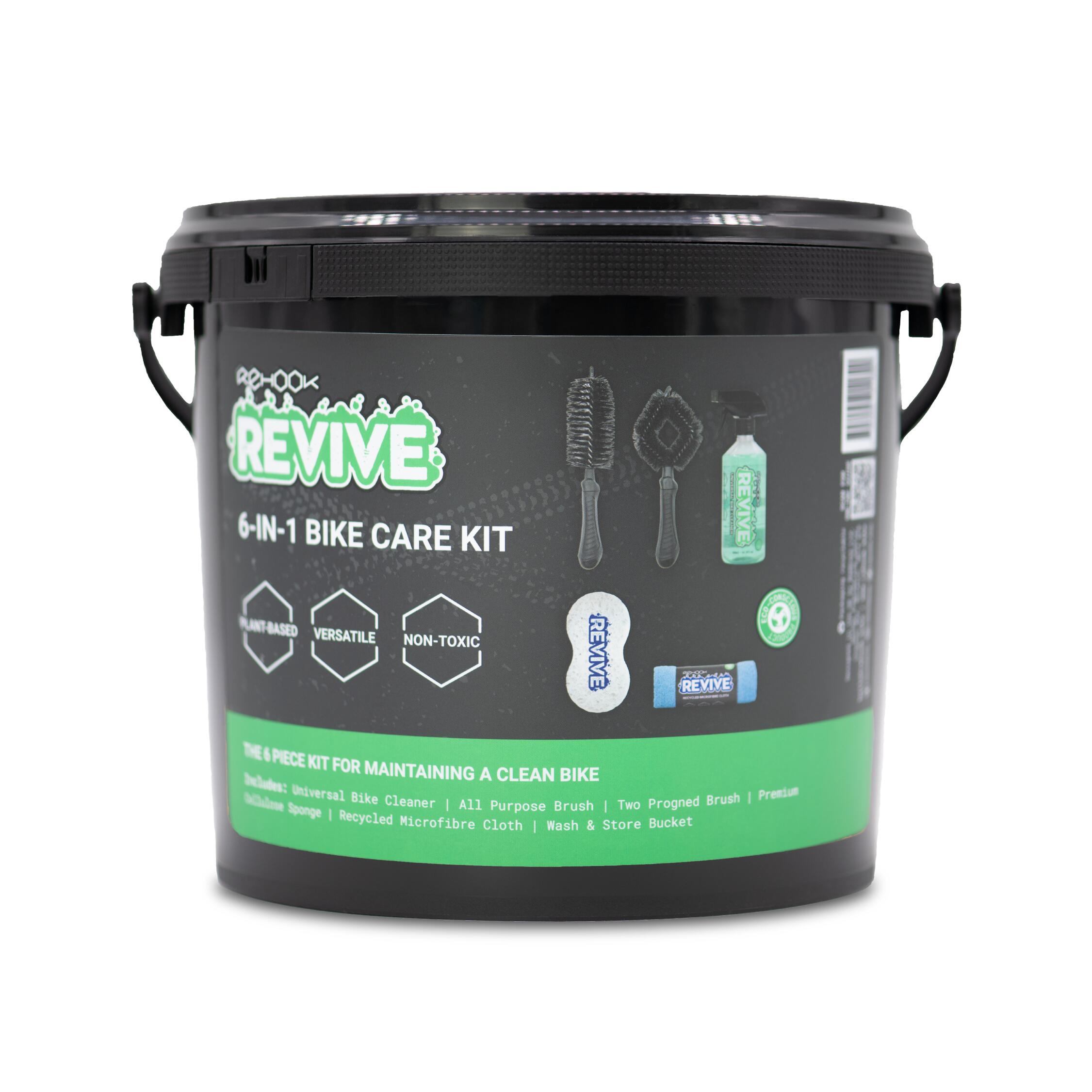Revive 6-In-1 Bike Care Kit - Bicycle Cleaning Set 2/7