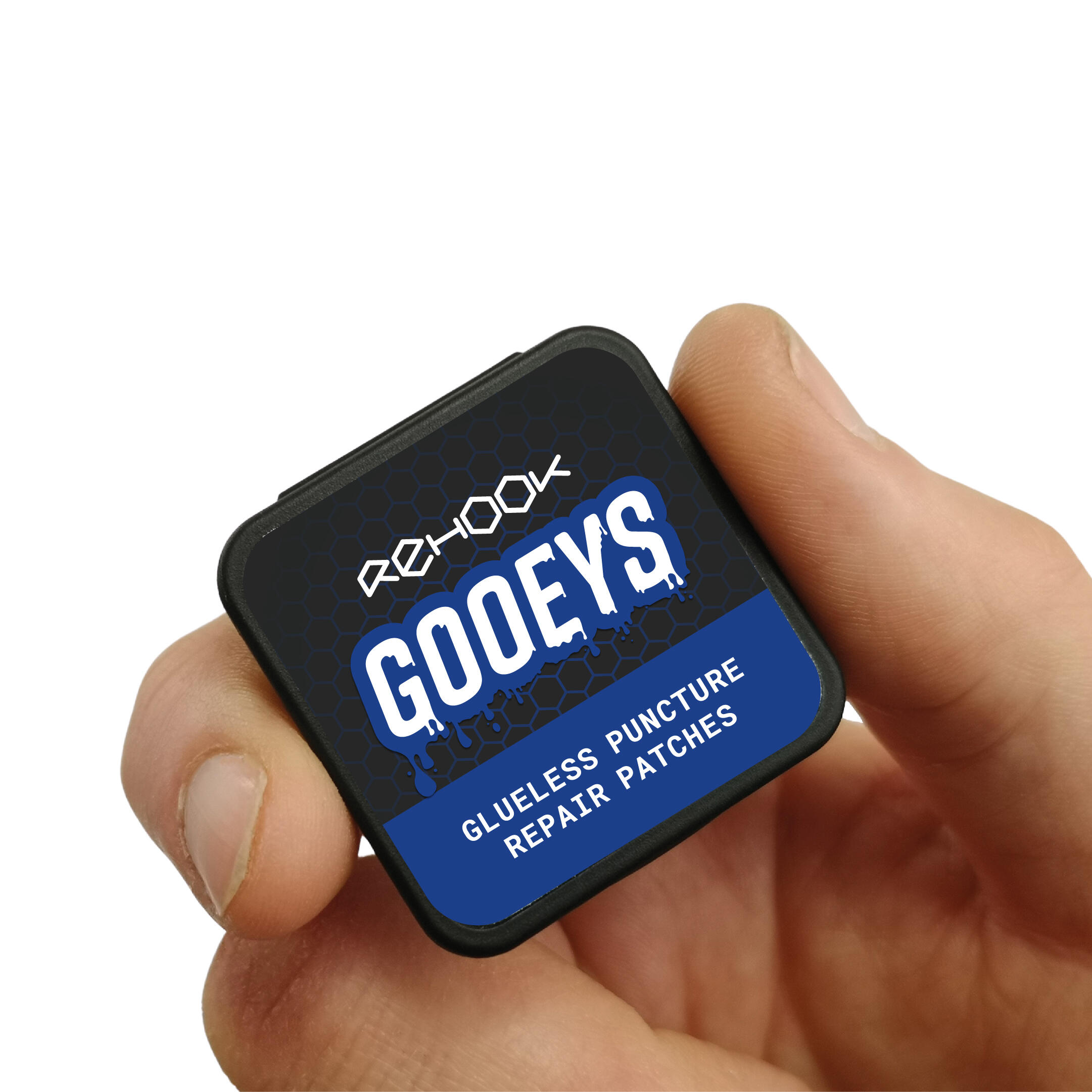 Rehook Gooeys Kit Riparazione Forature Senza Colla, Toppe Autoadesive Per Bici