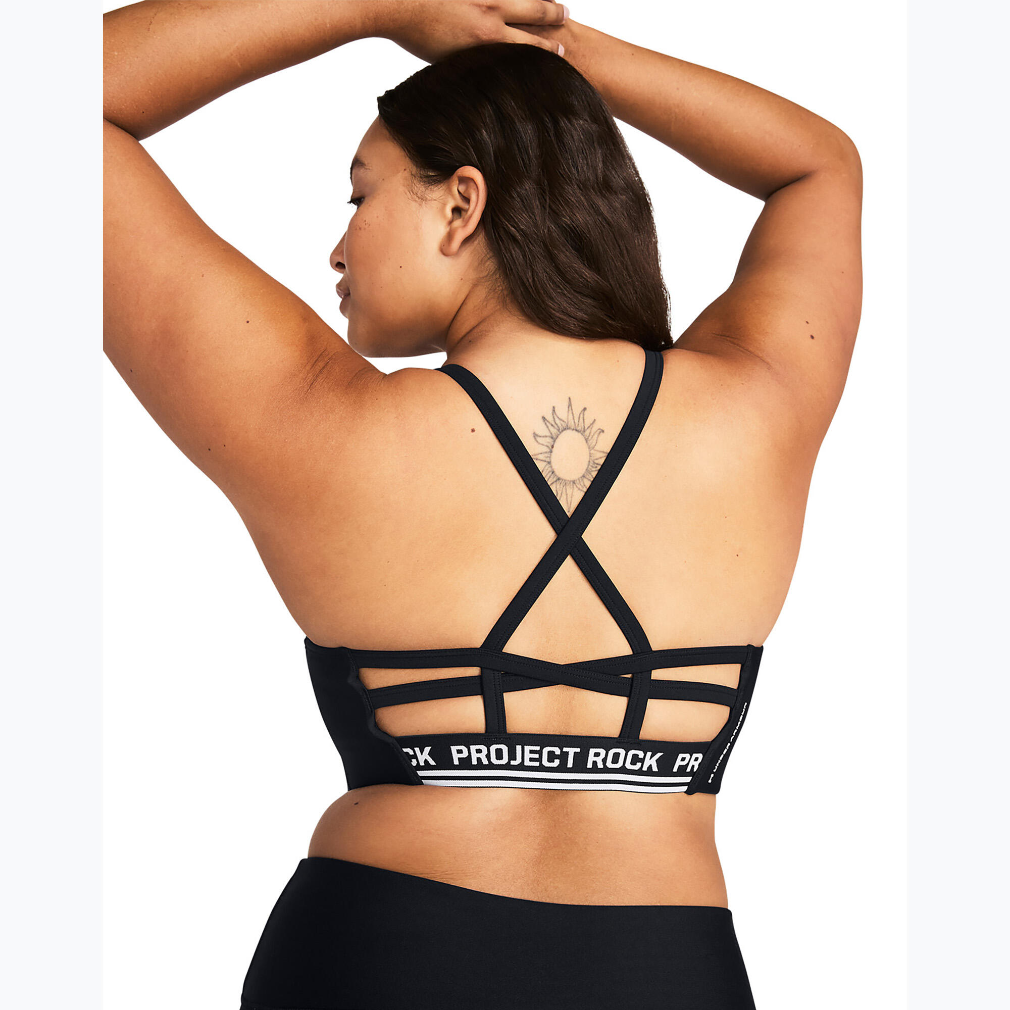 Under Armour Project Rock All Train Crossback soutien-gorge de fitness 2/3