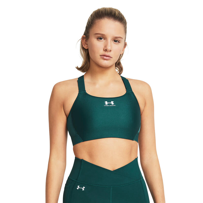 Bustieră fitness Under Armour HG Armour High albastră