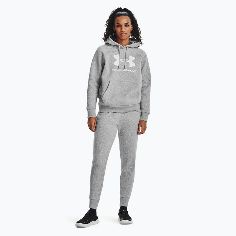 Sudadera con capucha Under Armour Rival Fleece con logo grande para mujer