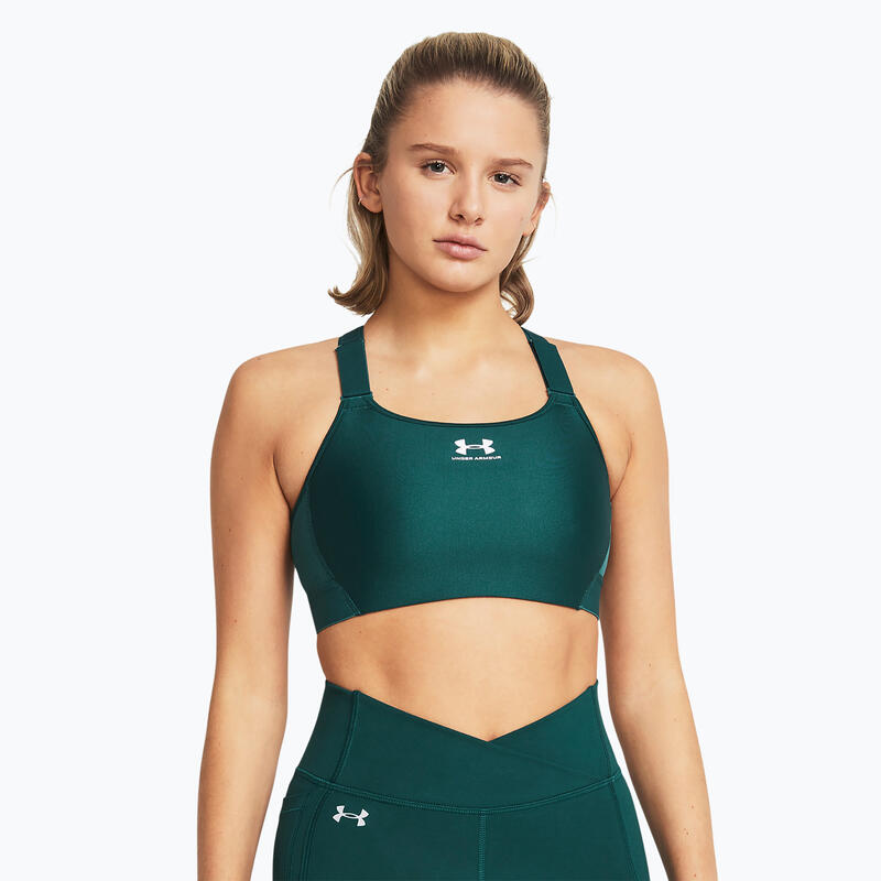 Bustieră fitness Under Armour HG Armour High albastră