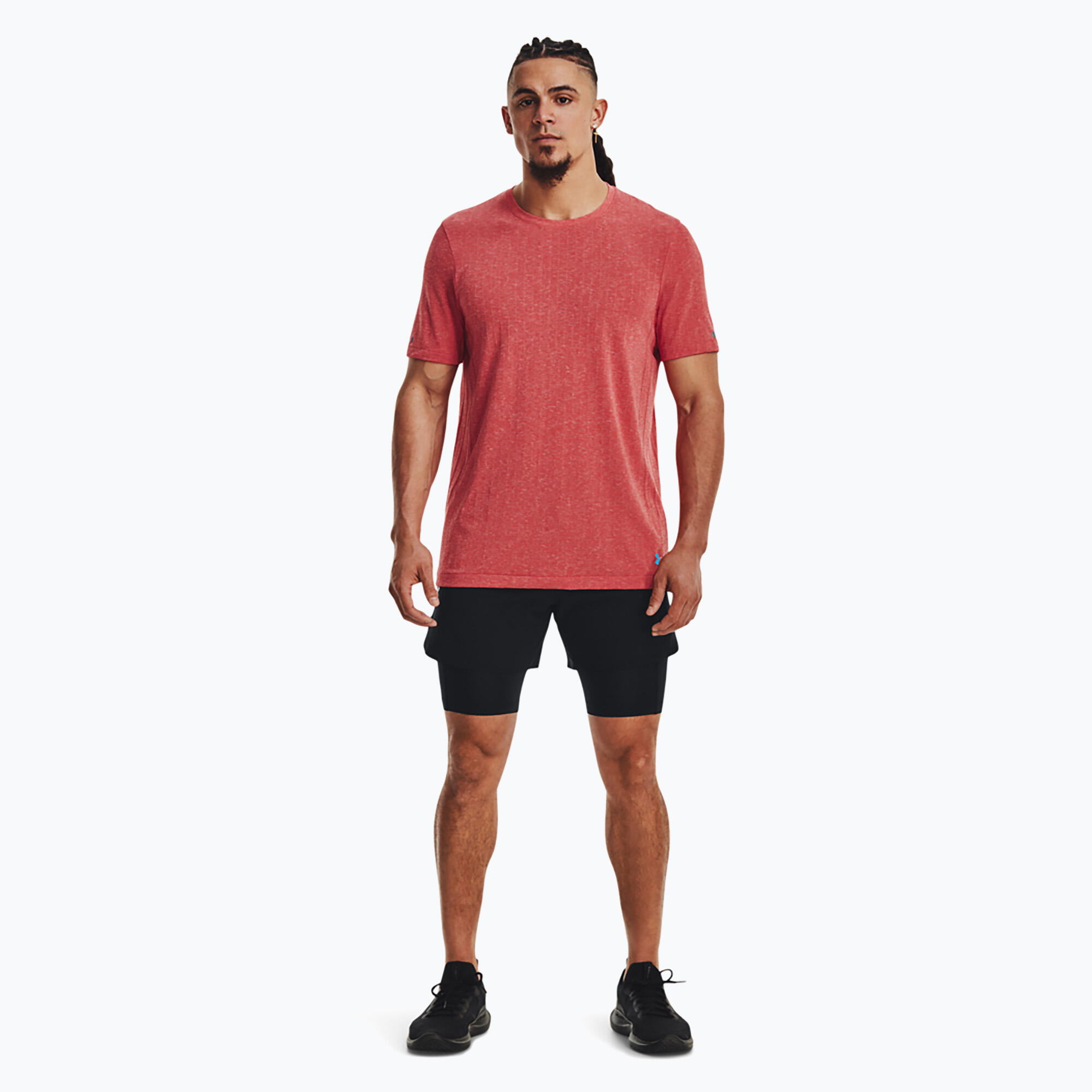 Short homme Peak tissé 2en1 Under Armour 2/5