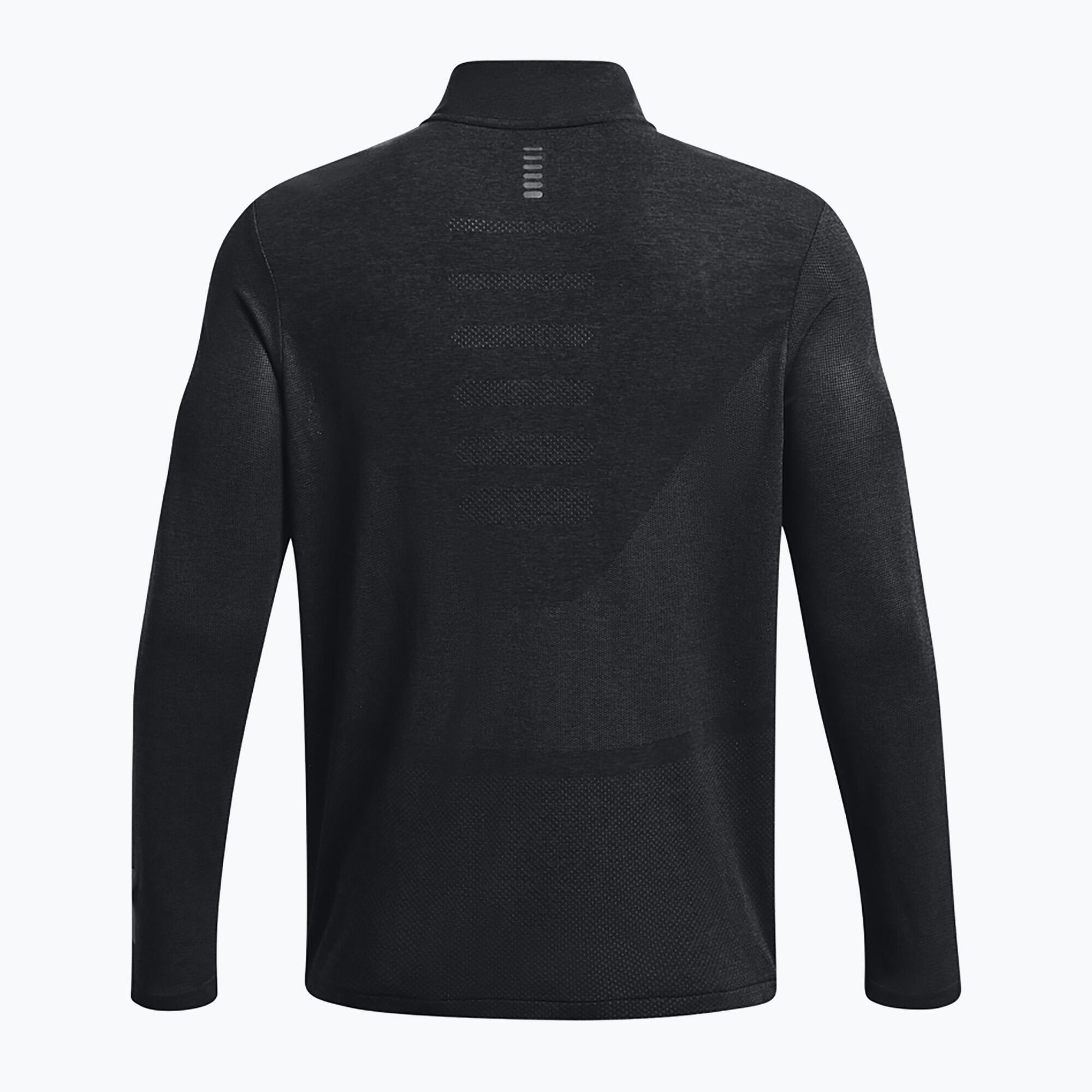 Under Armour Seamless Stride 1/4 Zip running à manches longues pour hommes 5/5