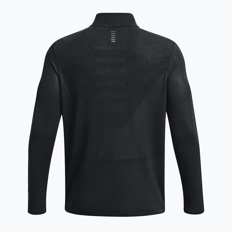 Under Armour Seamless Stride 1/4 Zip running à manches longues pour hommes