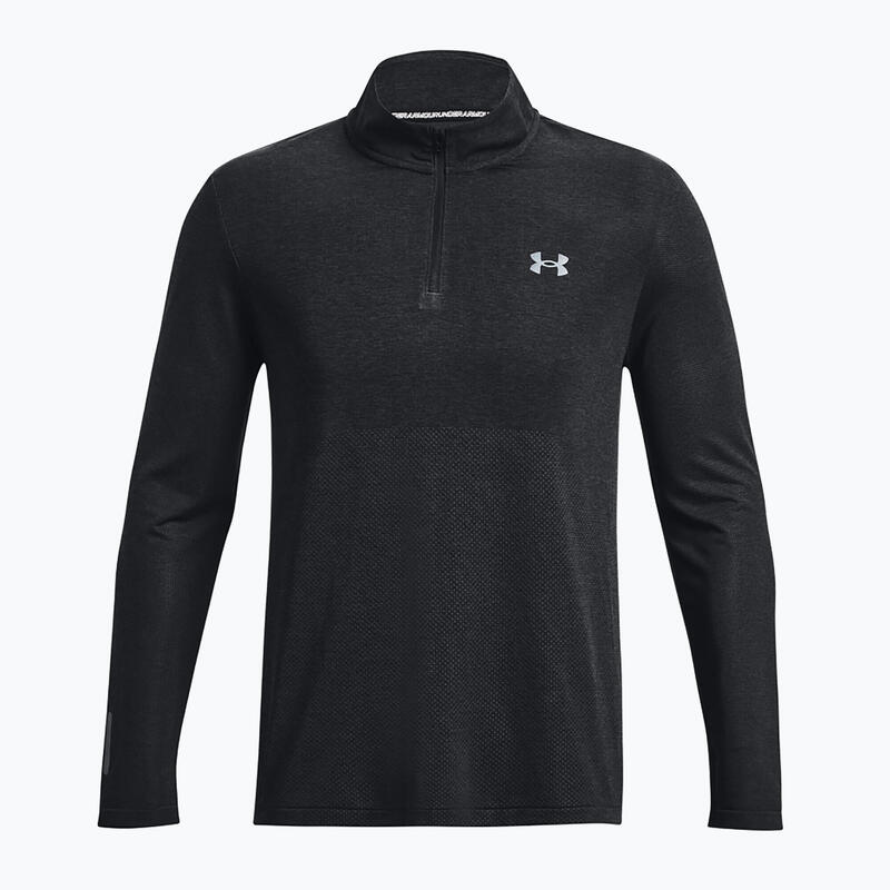 Under Armour Seamless Stride 1/4 Zip running à manches longues pour hommes