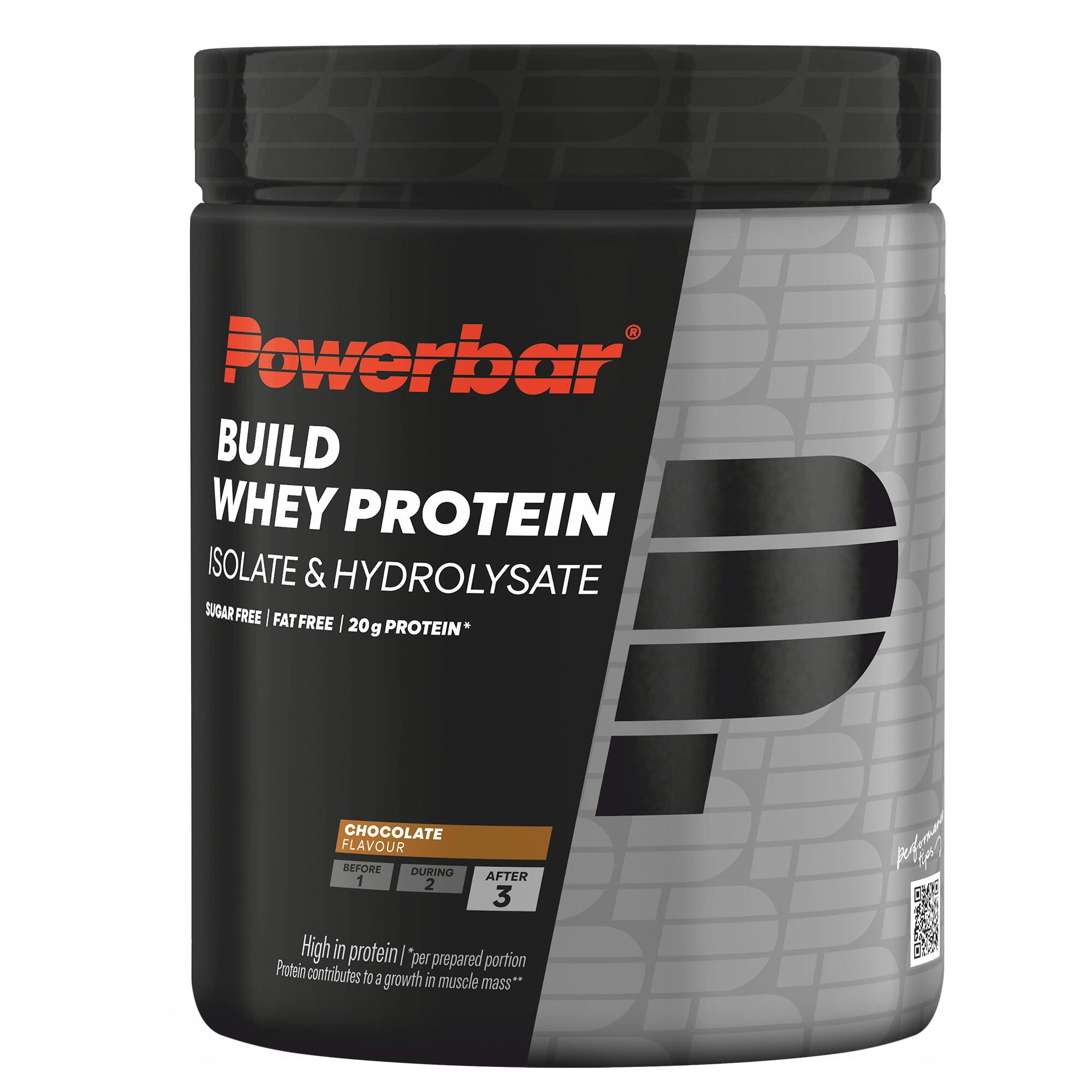 Build Whey protein Isolate & Hydrolysate 550g Powerbar