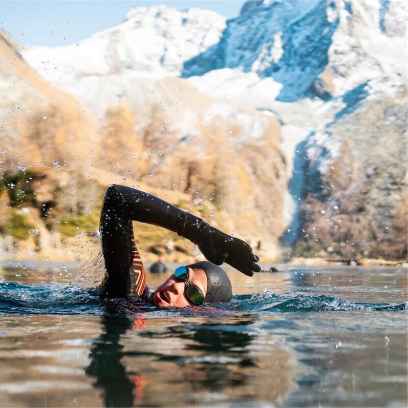 Manusi inot ape deschise pentru femei W OpenWater Gloves - negru