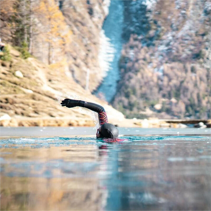 Manusi inot ape deschise pentru femei W OpenWater Gloves - negru
