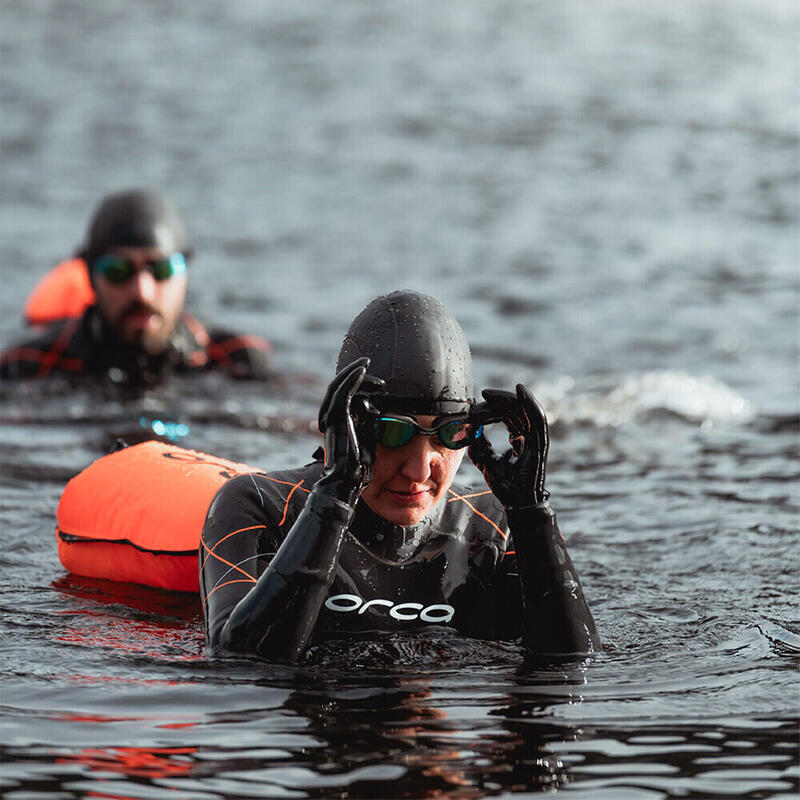 Manusi inot ape deschise pentru femei W OpenWater Gloves - negru