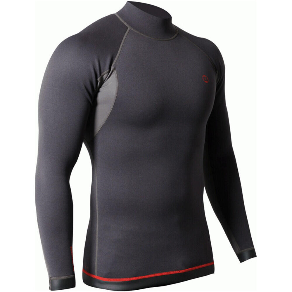 Men's 2025 Ti 1mm Long Sleeve Wetsuit Top 4/7