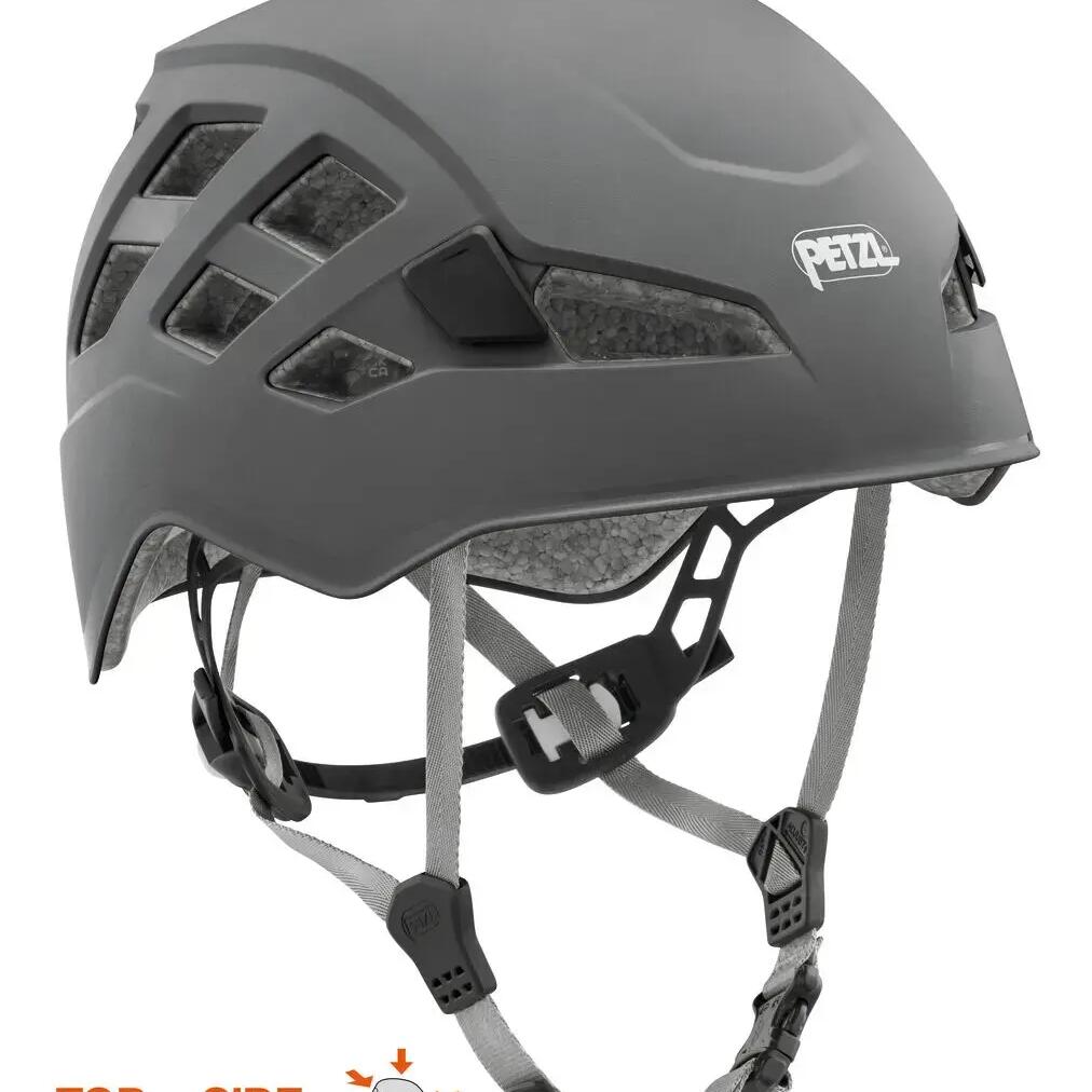 Petzl Boreo Helmet - Grey - M/L - Hybrid ABS/EPP/EPS, Ventilated