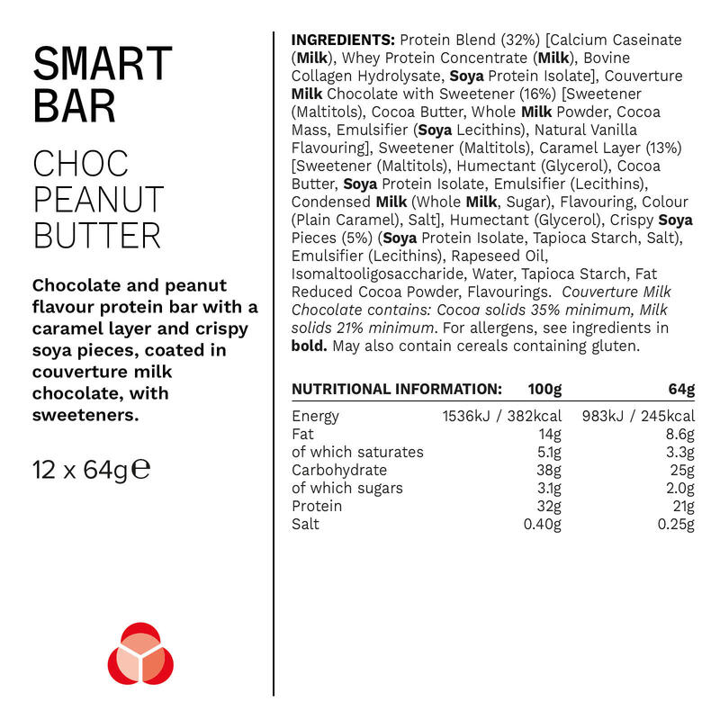 Smart Bar - Chocolat au Beurre de Cacahuète