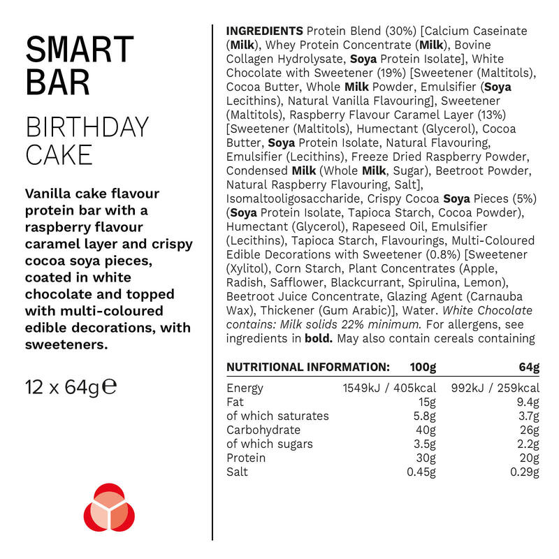Smart Bar - Gâteau d'Anniversaire